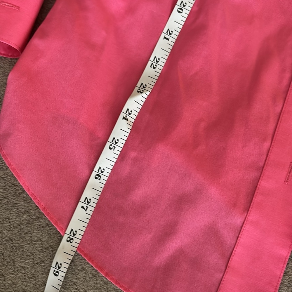 Foxcroft Fuchsia Button-Up Blouse Size 4 - image 5